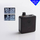 Authentic SXK Bantam Revision 30W VW Переменная мощность Vape Box Mod Комплект с батареей 18350 - черный, 5 ~ 30 Вт, 1 x 18350, sevo -30