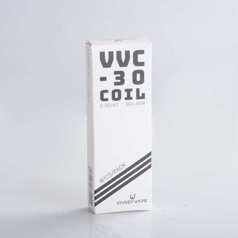 Vandy Vape Jackaroo Pod Kit / Pod Cartridge Replacement VVC-30 Mesh Coil Head - 0.3ohm, 30~45W, DL (4 PCS)
