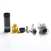 Asvape Authentic Hita 30W 1000mAh Mech Mod RBA Pod System Vape Starter Kit - Hijau Gelap, 3ml, 0,5ohm / 1.0Ohm, 5 ~ 30W
