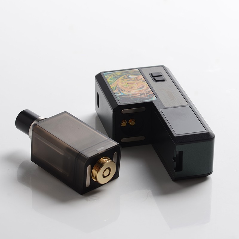 Auténtico Smoant Knight 80 80W TC VW Mod RBA POD System Vape Starter Kit - Night Green, 1 ~ 80W, 100 ~ 300'C / 200 ~ 600'F, 1 x 18650 18650