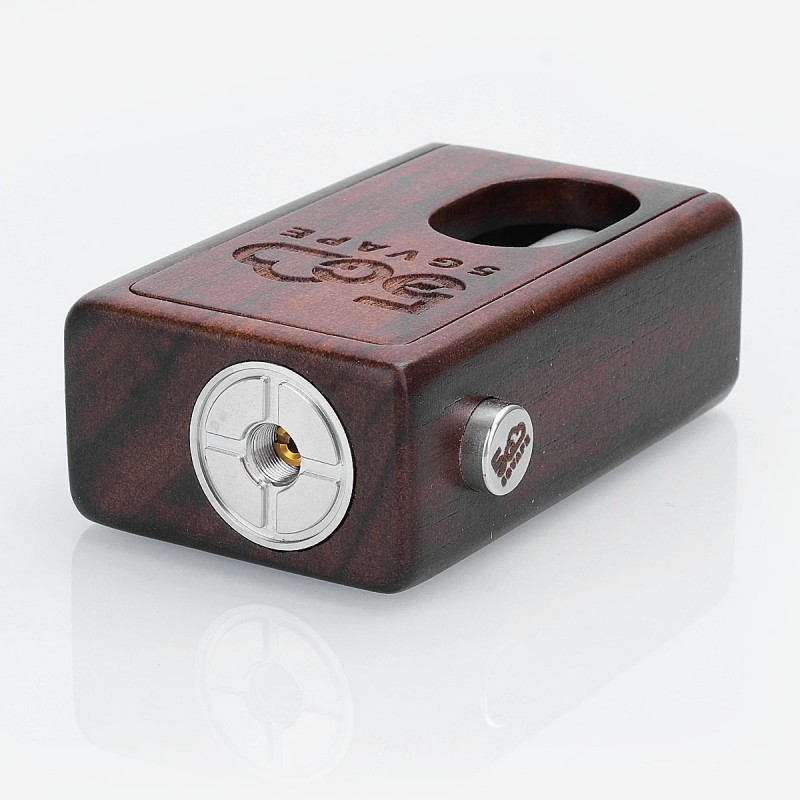 Authentic 5GVape Supercar Squonk Mechanical Box Mod Walnut, 8ml, 1 x 18650