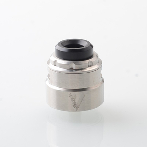 Authentischer CM Vape s Viking RDA wiederaufbaubares Tropfgebäuger - Silber, BF Pin, 30mm