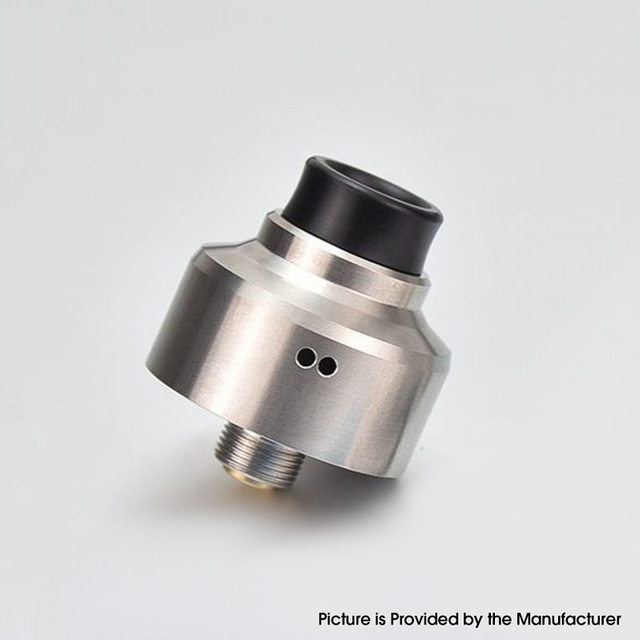 5AVape Aston Style RDA BF Squonk Rebuildable Dripping Vape Atomizer 316 Stainless Steel, 22mm Diameter