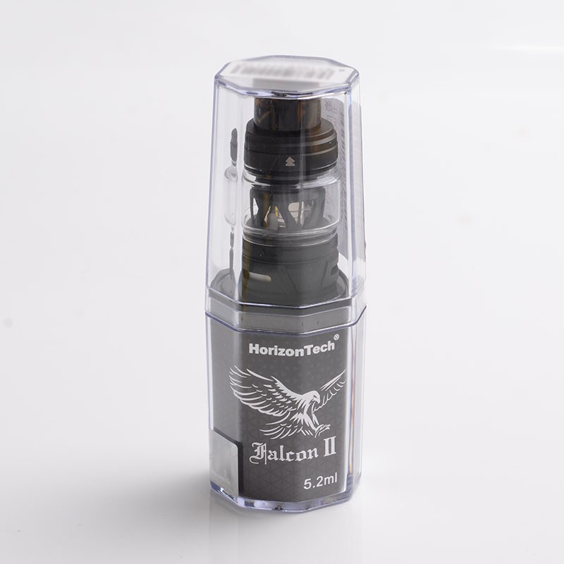 정통 Horizontech Falcon II Sub Ohm Tank Atomizer 5.5ml