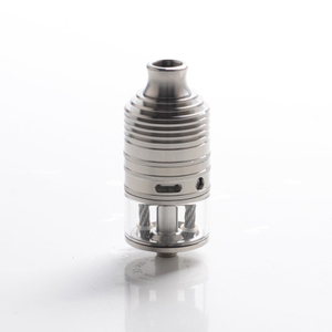 Taifun GX Style MTL / DL RDTA Rebuildable Dripping Tank Vape Atomizer - Silver, 316 Stainless Steel, 4ml, 23mm Diameter