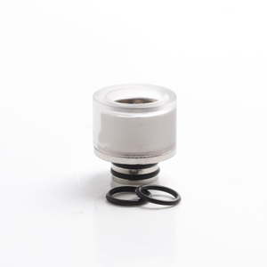 Authentic Reewape AS309 Replacement 510 Drip Tip for RDA / RTA / RDTA / Sub-Ohm Tank Vape Atomizer - Silver, Resin + SS,