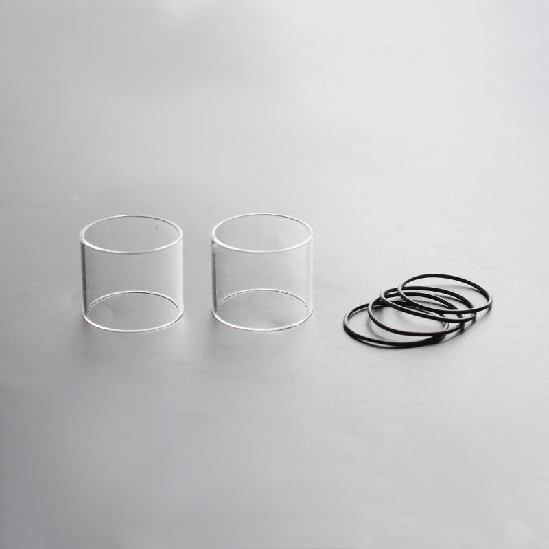 Authentisch Steam Crave Aromamizer Ragnar RDTA Vape Atomizer Ersatzglas Tankrohr - transparent, 25 ml (2 PCs)