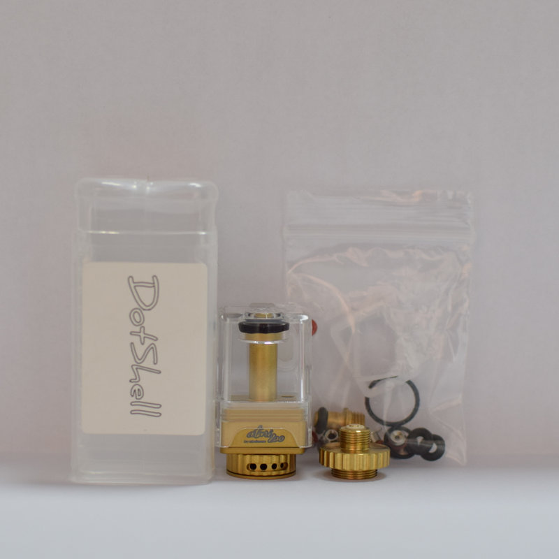 Dotshell Rebuildable Tank RBA w/ 3 MTL Pin for dotAIO Portable AIO Pod System Vape Kit 1.0mm + 1.2mm + 1.5mm