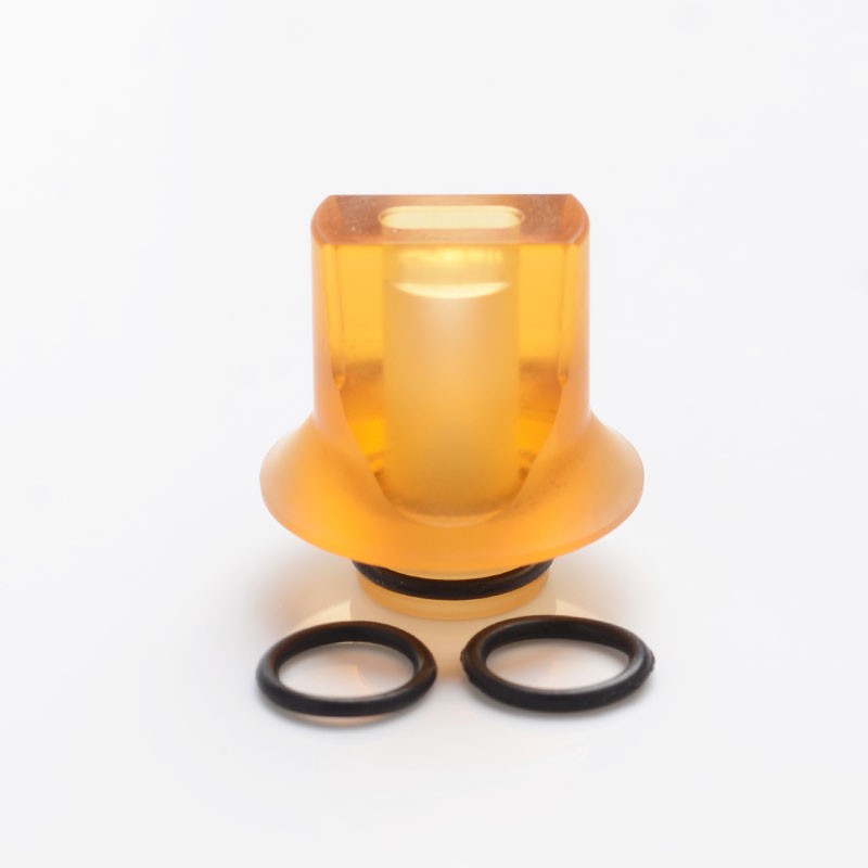 Autentico REEWAPE AS281 510 SUGGERIMENTO SPEGGIAMENTO PER ATomizzatore del serbatoio RDA / RDTA / RDTA / SUB -OHM - Giallo, resina, 17mm