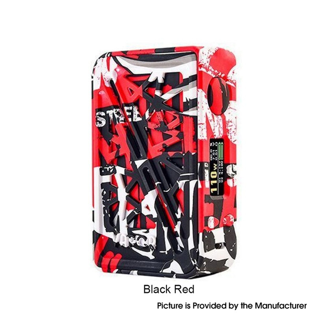أصيل Vapor Storm subverter 200w tc vw متغير wattage Vape box Mod - Red Black ، ABS + Stainless Steel ، 5 ~ 200W ، 2 × 18650