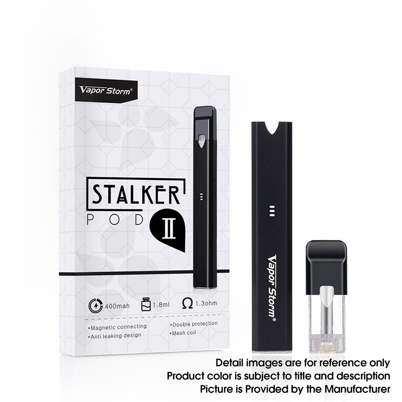Authentic Vapor Storm Stalker 2 400mAh Pod System Vape Pen Starter Kit