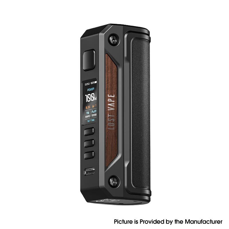 Authentic Lost Vape Thelema Solo 100W Box Mod VW 5~100W 1 x 18650 / 21700