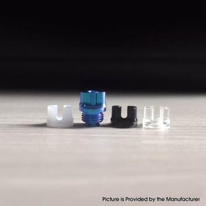  Authentic MK MODS Titanium TA Integrated Drip Tip Set for BB / Billet / Boro AIO Box Mod 4 PCS Mouthpiece