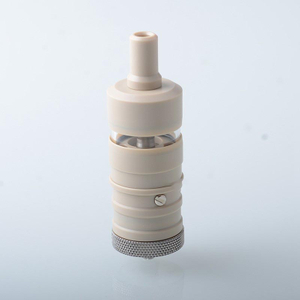 vapeasy flash e-papor v4.5s + rta rebuilable tank vape atomizer peek + stalless steel + glass ، 4.5ml ، 23mm