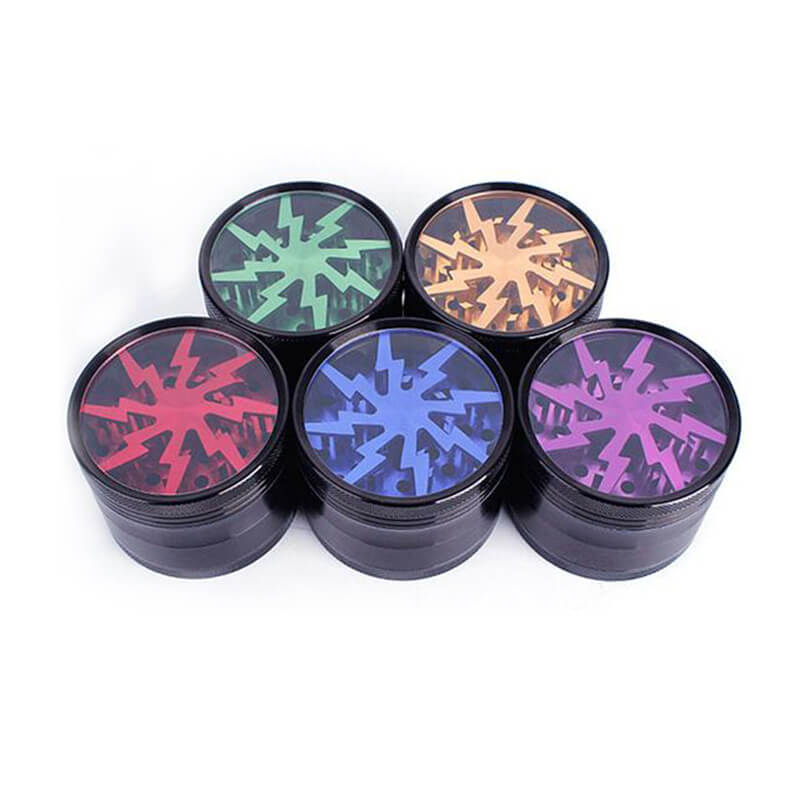 Tobacco Smoking Herb Grinder-Blue