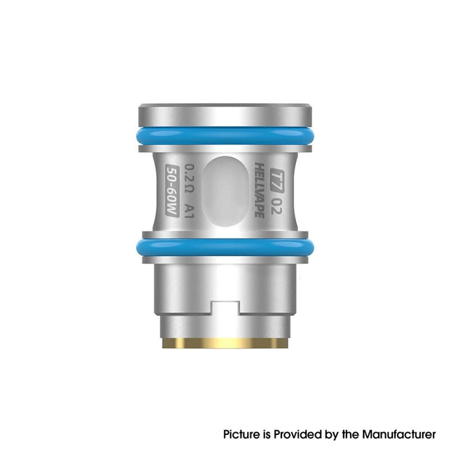 Authentische Hellvape TLC -Ersatzspule - T7-01 0,15 OHM/0,2OHM -Netz (3 PCs)