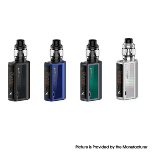 Authentic GeekVape Obelisk 200 VW Vape Box Mod Kit - Blue, VW 5~200W, 2 x 18650, 5.5ml, 0.2ohm