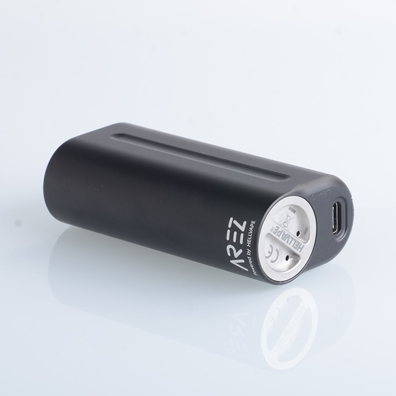 Autêntico Hellvape Arez 120 tc vw Vape caixa Mod 5 ~ 120w, 1 x 21700 /20700 /18650, nível superior a bordo do chipset a bordo