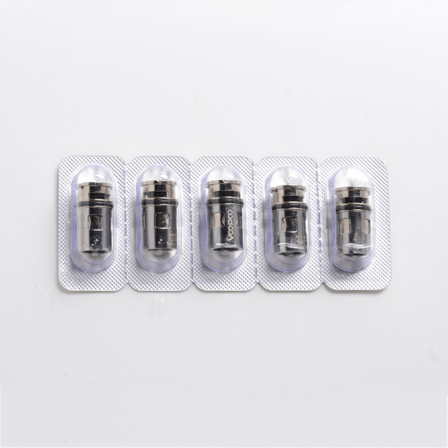 Authentic Voopooの交換PNP -VM5 Mesh Coil Voopoo Drag S / Drag X VW Mod Pod Vapeキット-0.2OHM（40〜60W）（5 PCS）のヘッド