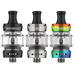 Authentic Vaporesso GTX 18 MTL / DTL Sub Ohm Tank Clearomizer, SS + Glass, 3ml, 0.8ohm / 1.2ohm, 22mm Diameter
