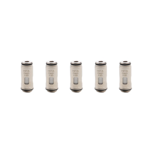 Authentic Asvape Hita Mech Mod RBA Pod Vape Kit Replacement DTL Mesh Coil Head - Silver, 0.5ohm (5 PCS)