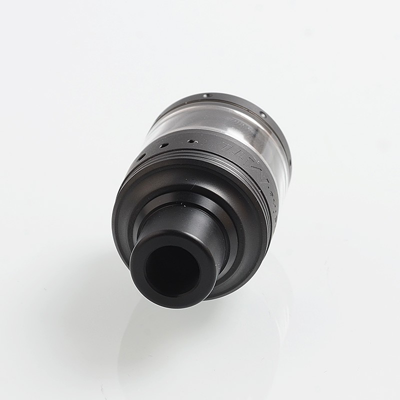 Autêntico OBS motor mtl RTA atomizador de tanque reconstruível - preto, aço inoxidável, 2 ml, 24 mm de diâmetro
