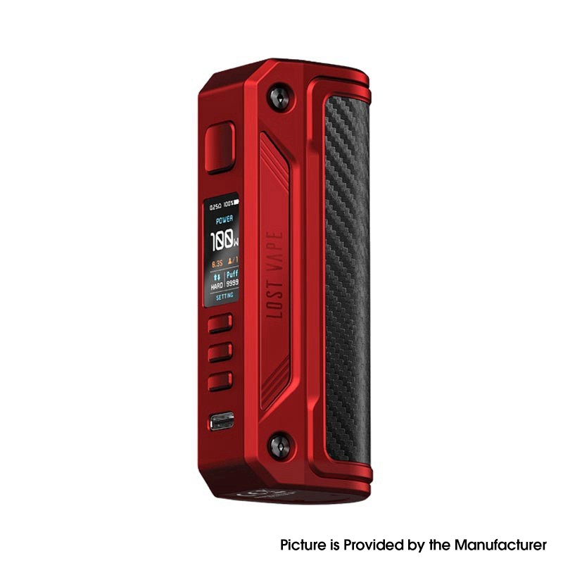 Authentic Lost Vape Thelema Solo 100W Box Mod VW 5~100W 1 x 18650 / 21700