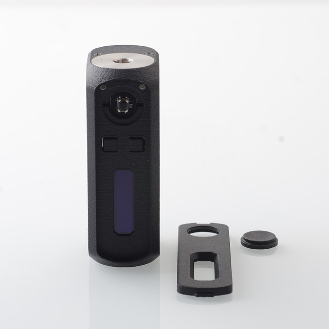 오메가 스타일 60W VW Box Mod - 검은 색, VW 1 ~ 60W, 3D 프린트, 1 x 18650, Yihi SX600 칩/Evolv DNA60 칩