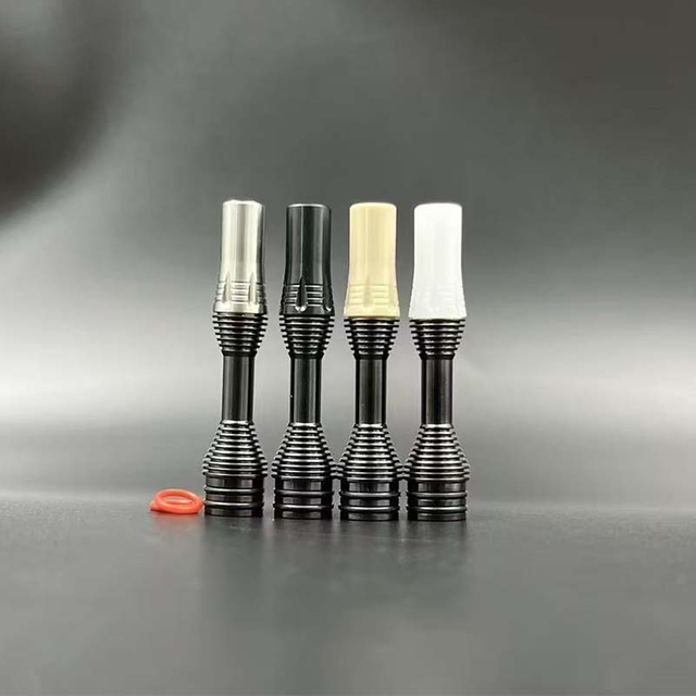 Long 510 Tip Tip Base Stainlist Steel Base + Pom Pupleptic لـ RTA RDA atomizer