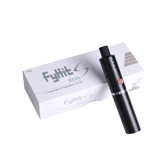 セラミック喫煙パイプデバイス|乾燥ハーブ2200mAhブラック用のFyhit Eco S Vaporizer