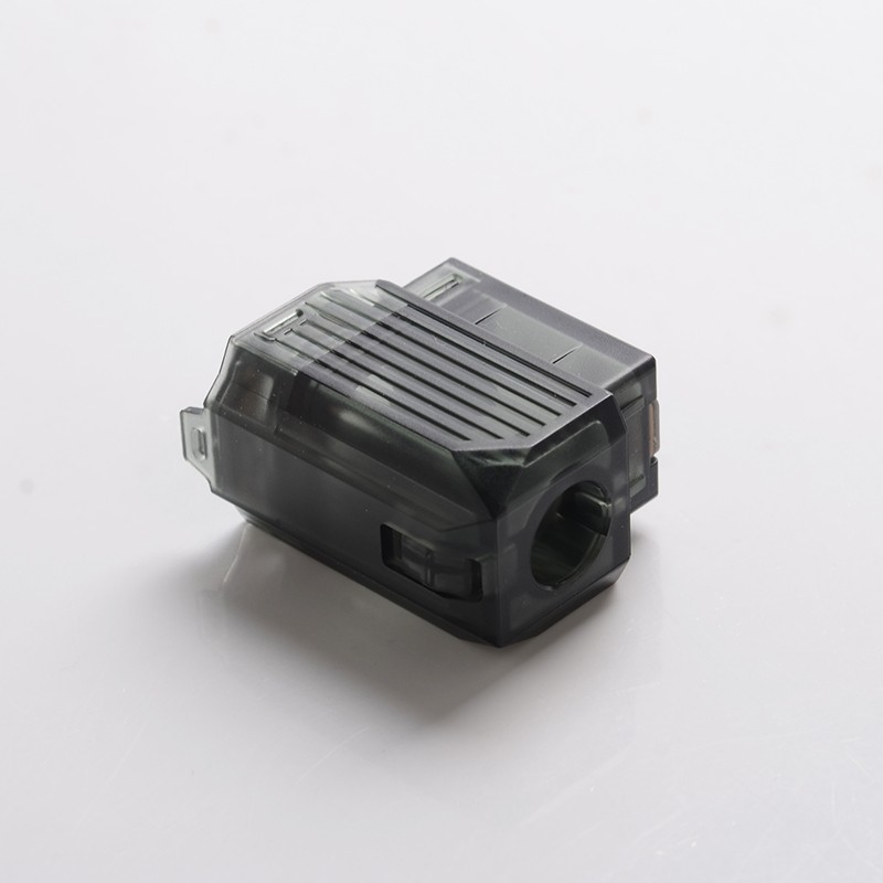 Authentic Augvape Narada Pro VW Mod Vape Kit Replacement Empty Pod Cartridge w/ Airflow Adaptor - Black, PCTG, 3.7ml
