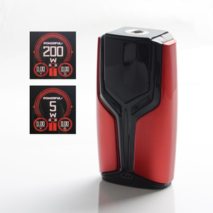 Authentic Vape Master Aurora 200W VW Variable Wattage Vape Box Mod - Red, 5~200W, 2 x 18650