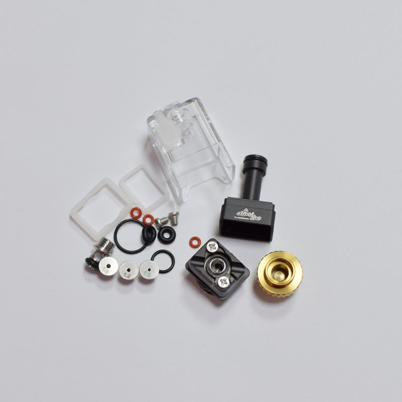 Dotshell Rebuildable Tank RBA w/ 3 MTL Pin for dotAIO Portable AIO Pod System Vape Kit 1.0mm + 1.2mm + 1.5mm