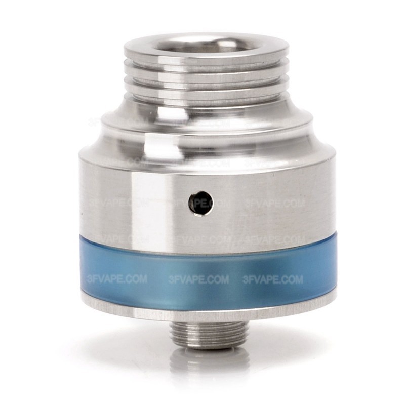 AP Vector Style RDA Rebuildable Dripping Vape Atomizer - Silver, 316 Stainless Steel + PC, 1.4ml, 22mm Diameter