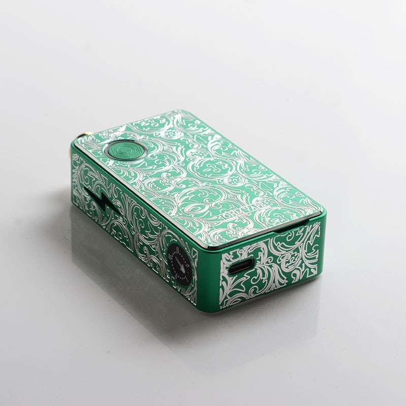 Authentic Ohm Vape AIO 42W Box Mod Pod System Starter Kit - Green, 1 x 18650, Engraved Version