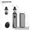 정통 IJOY Pikgo Pod Mod Vape 스타터 키트, 1300mah, 2.0ml, 0.6ohm / 1.0ohm