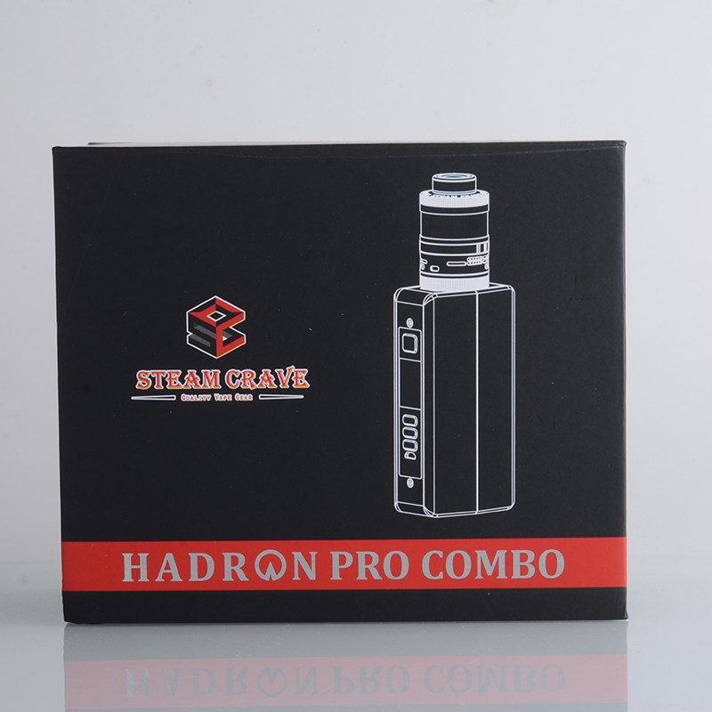 Authentic Steam Crave Hadron Pro Combo Kit DNA 250C Mod +Aromamizer Ragnar RDTA 1600mAh