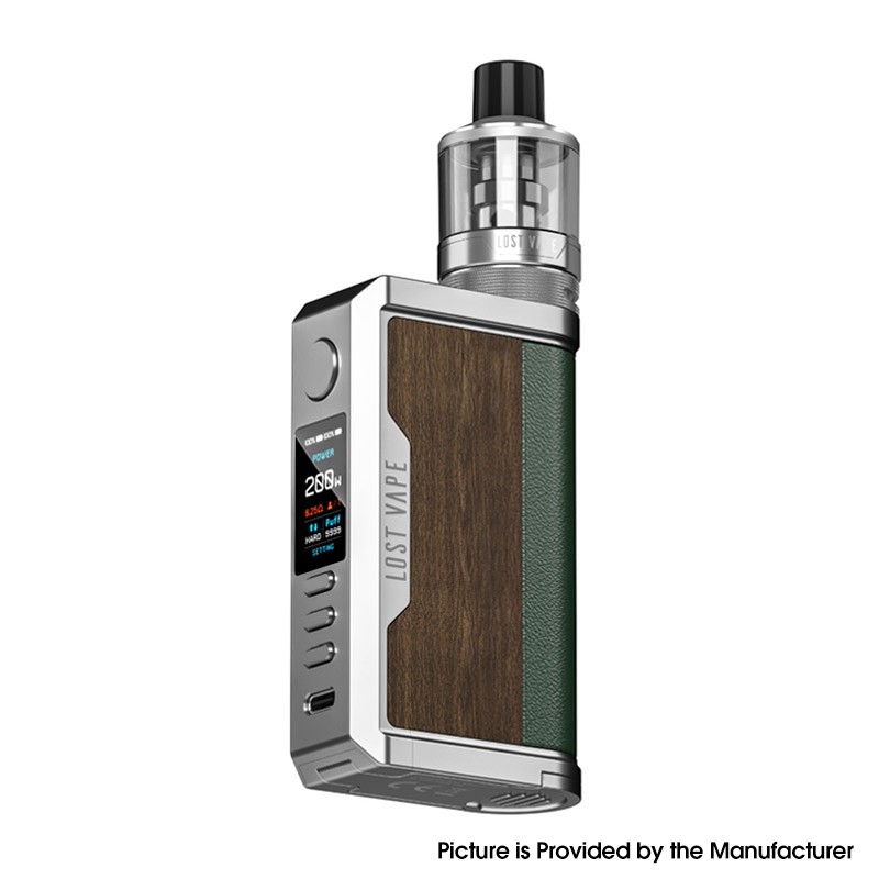 Authentic Lost Vape Centaurus Q200 Box Mod Kit with UB Max Pod Tank VW5~200W, 2 x 18650 5ml