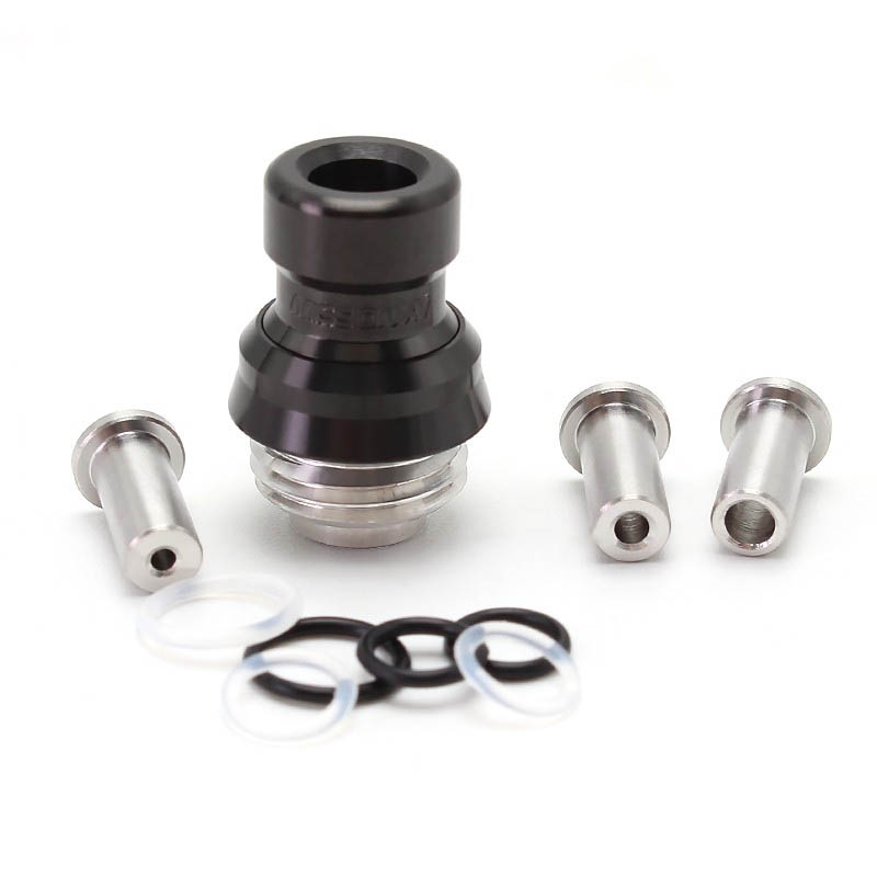 SXK Cosmos V2 Booster Integrated Drip Tip for BB / Billet / Boro AIO Box Mod 316 Stainless Steel