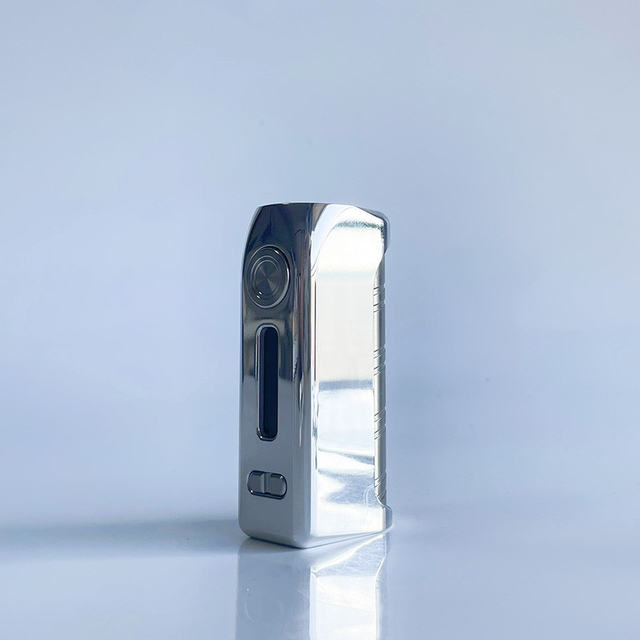 Rekavape Stratum V6 Lux Style DNA60C 60W VW Box Mod  - シルバー、アルミニウム + SS、1〜60W、1 x 18650、Evolv DNA60Cチップセット