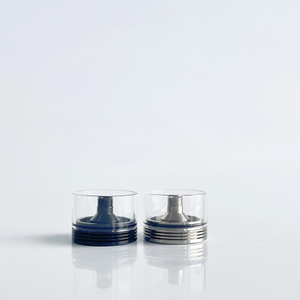 Rekavape kit de tubo de tanque de tanque de substituição para kuma 22mm RTA Aço inoxidável + vidro, 2,0ml