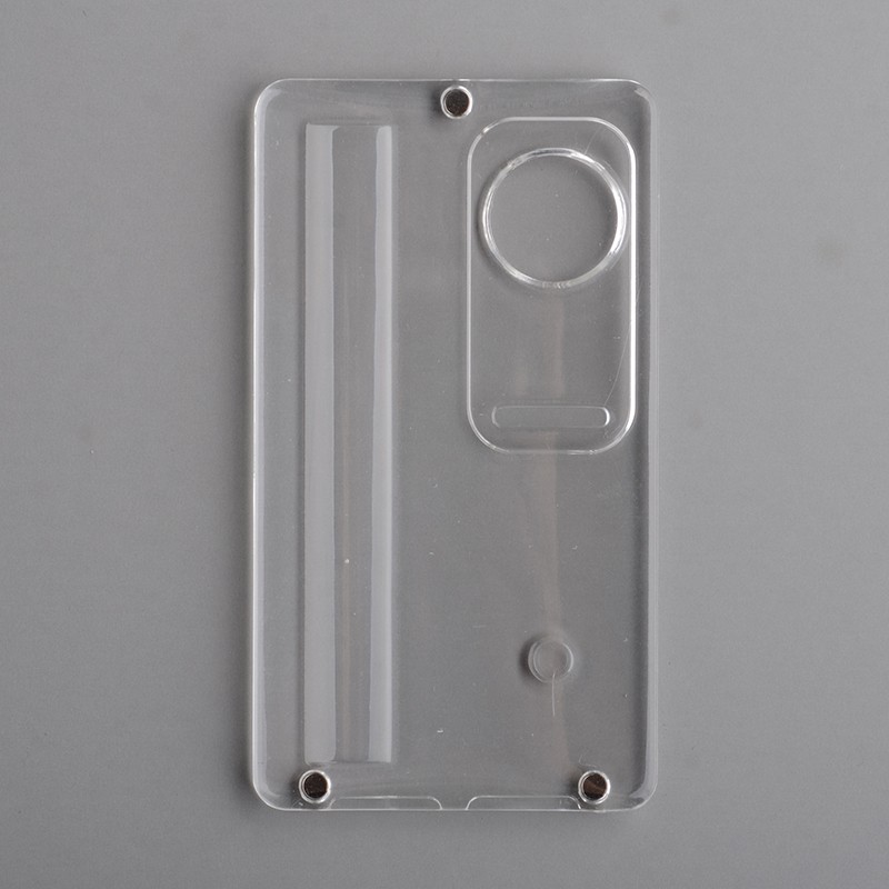 ETU Replacement Front + Back Door Panel Plates for dotMod dotAIO Pod System - Transparent PCTG (2 PCS)
