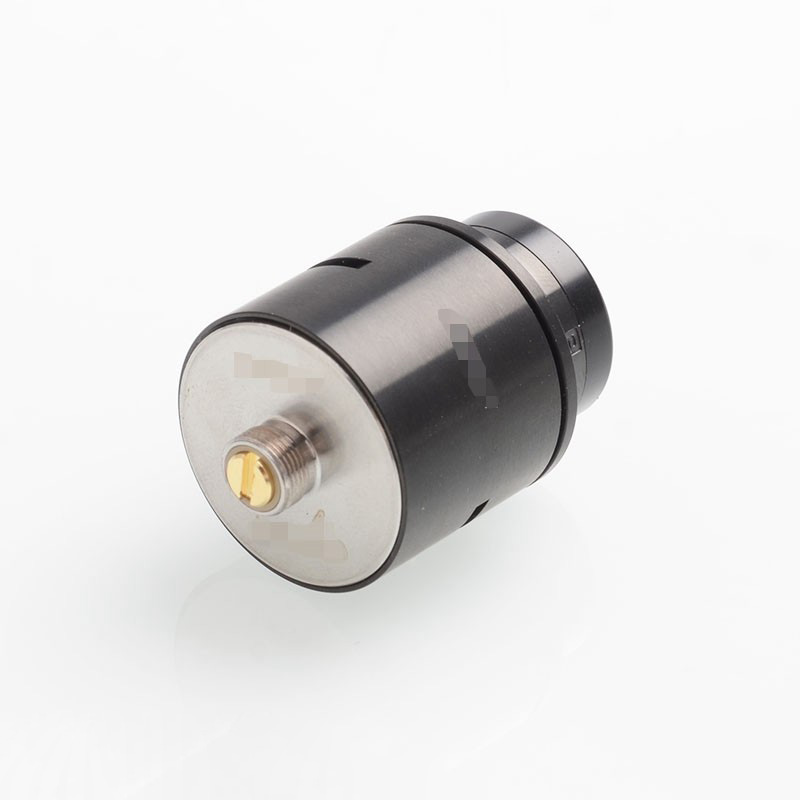 C2MNT Cosmonaut v2 스타일 RDA 재건 가능한 드립 핑 아토마 미저 w/ bf 핀 - 실버, 스테인리스 스틸, 24mm 직경