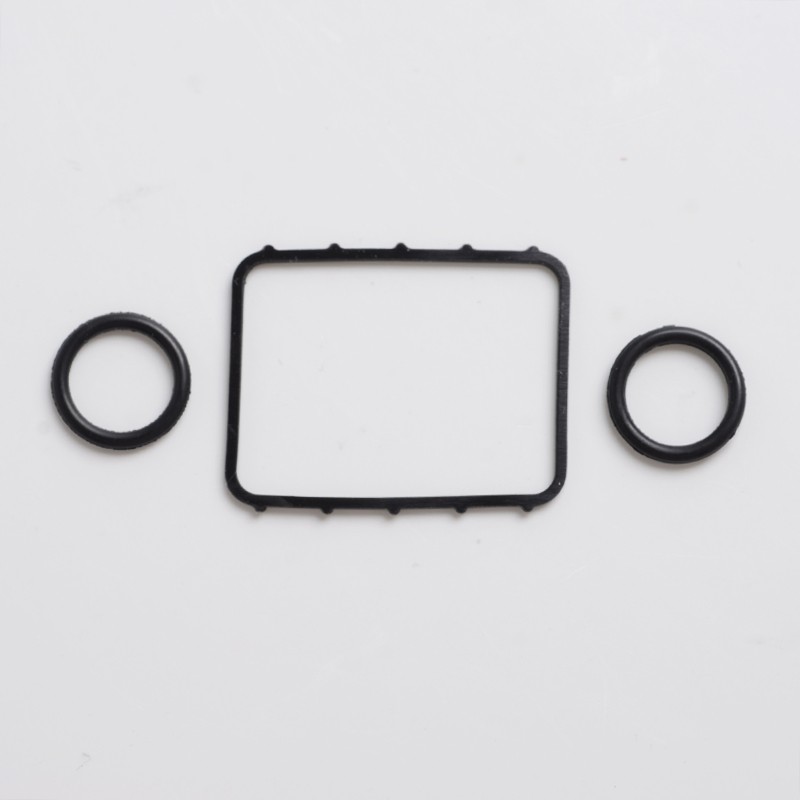 SXK Replacement O-Ring Seals for BB 60W / 70W Box Mod Kit - Black, Silicone (3 PCS)