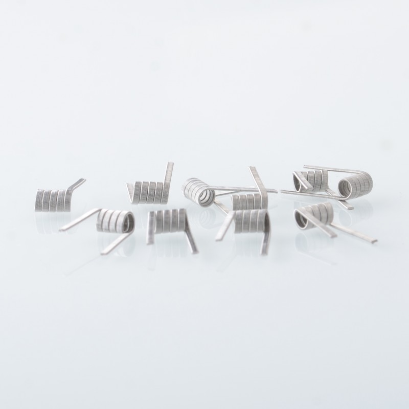 Authentic ThunderHead Creations THC 4-Core Fused Clapton Coil 0.3ohm SS316 0.3mm x 4 + 0.1mm (10 PCS)