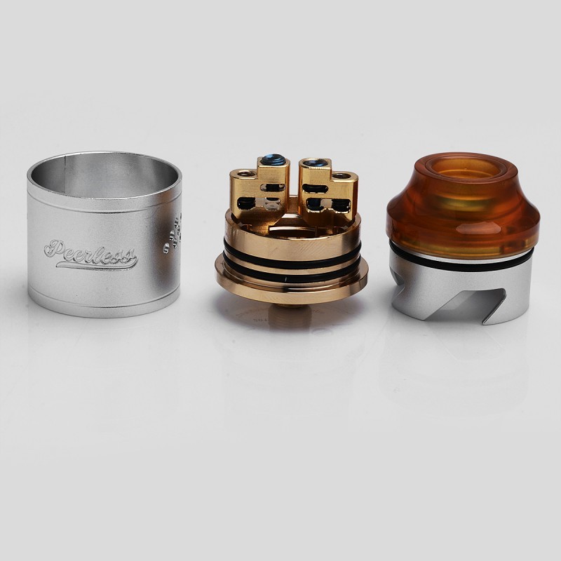 Authentic GeekVape Peerless RDA Rebuildable Dripping Atomizer Stainless Steel, 24mm Diameter