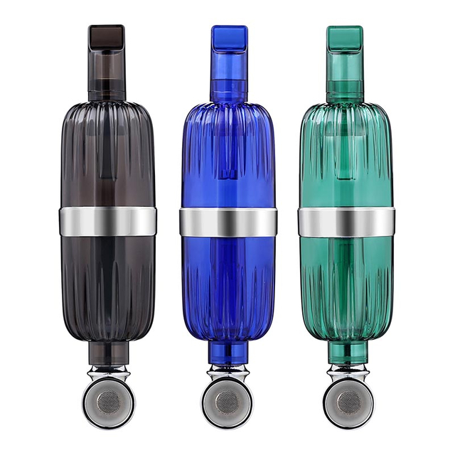 LTQ Vaporガラス水道パイプ - ろ過が強化された大麻と麻用のポータブル喫煙パイプ