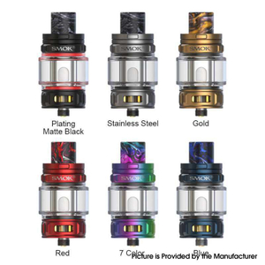 Authentic SMOKTech SMOK TFV18 Mini Tank Vape Atomizer 6.5ml, 0.15 / 0.2ohm Mesh Coil, 28mm Diameter