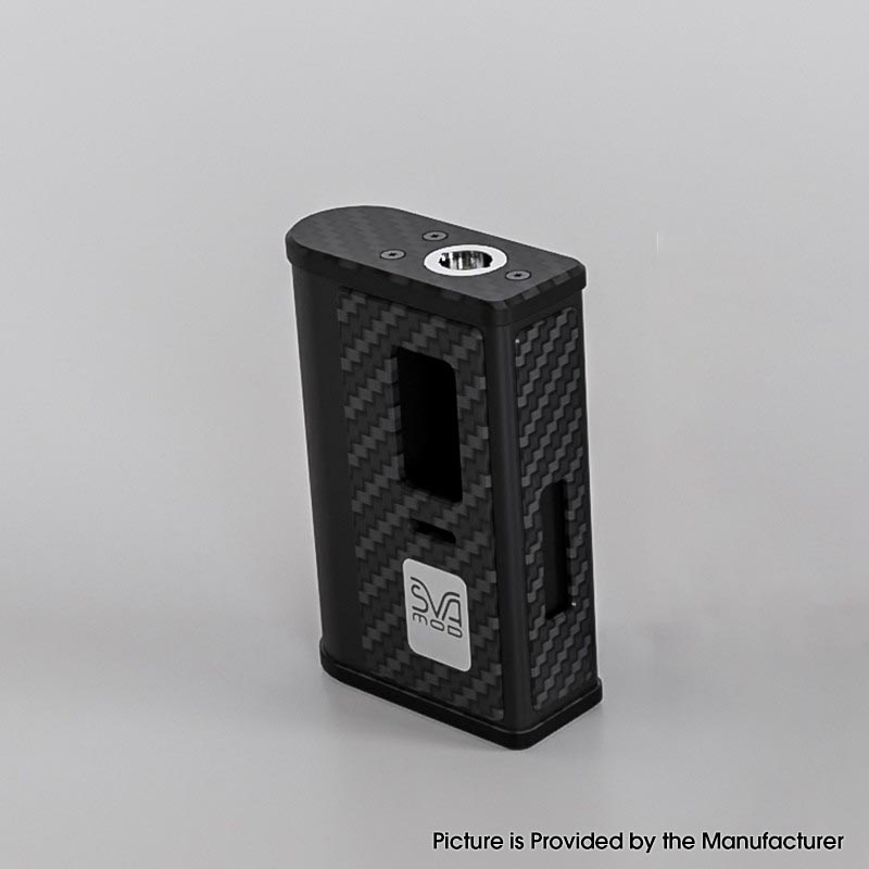 SXK SVA KIMAIO 60W AIO All In One Box Mod,Carbon Fiber + POM,1~60W, 1 x 18650, Evolv DNA 60 Chip