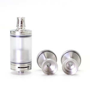 SXK Diplomat Style RDL RTA 재건 가능한 탱크 아토마 저 -은, 5.7ml, 2 PCS 에어 핀 3.5 / 4.0mm, 23mm 직경